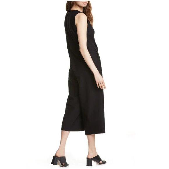 Eileen Fisher Cropped Jumpsuit - Picture 3 of 9